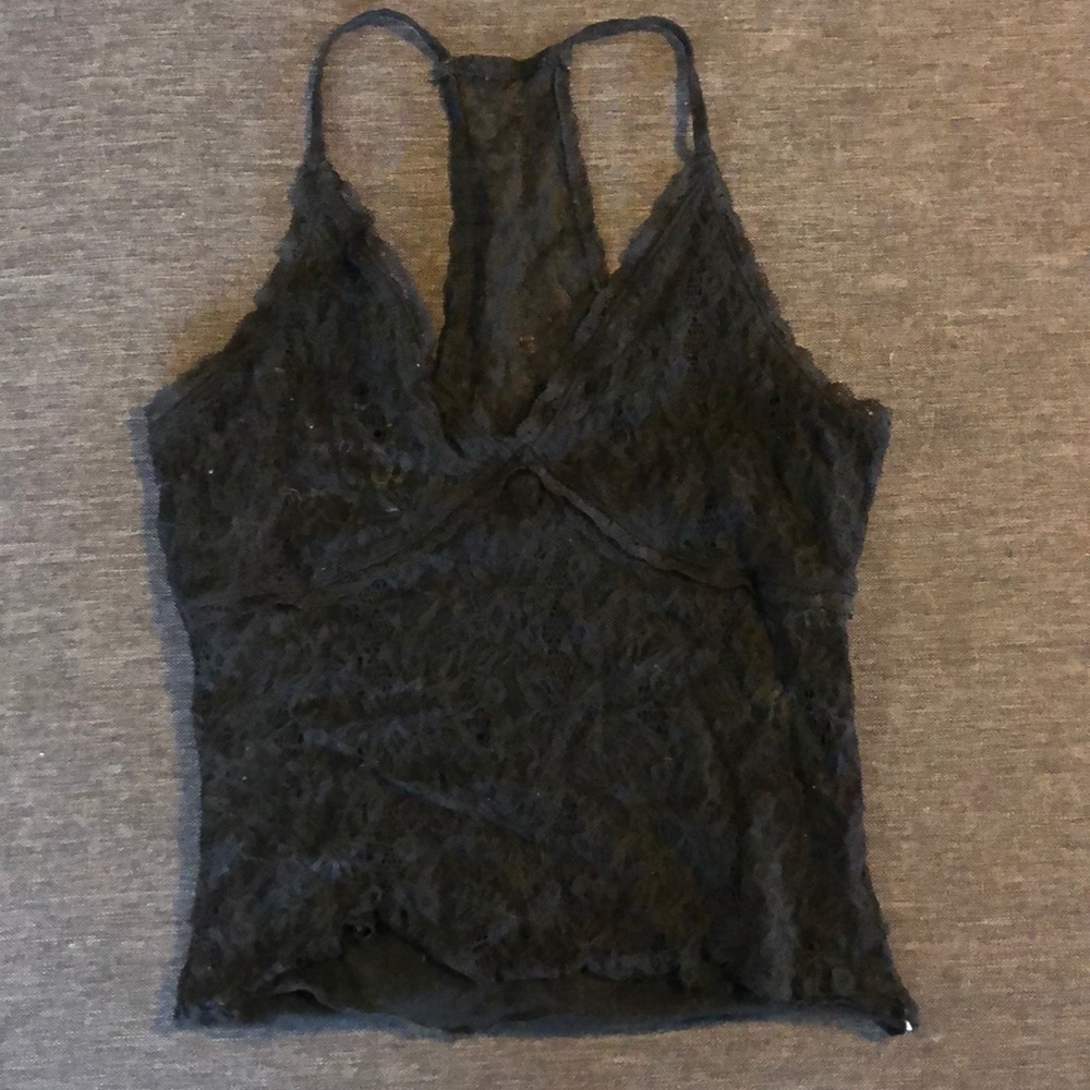 Lace crop top